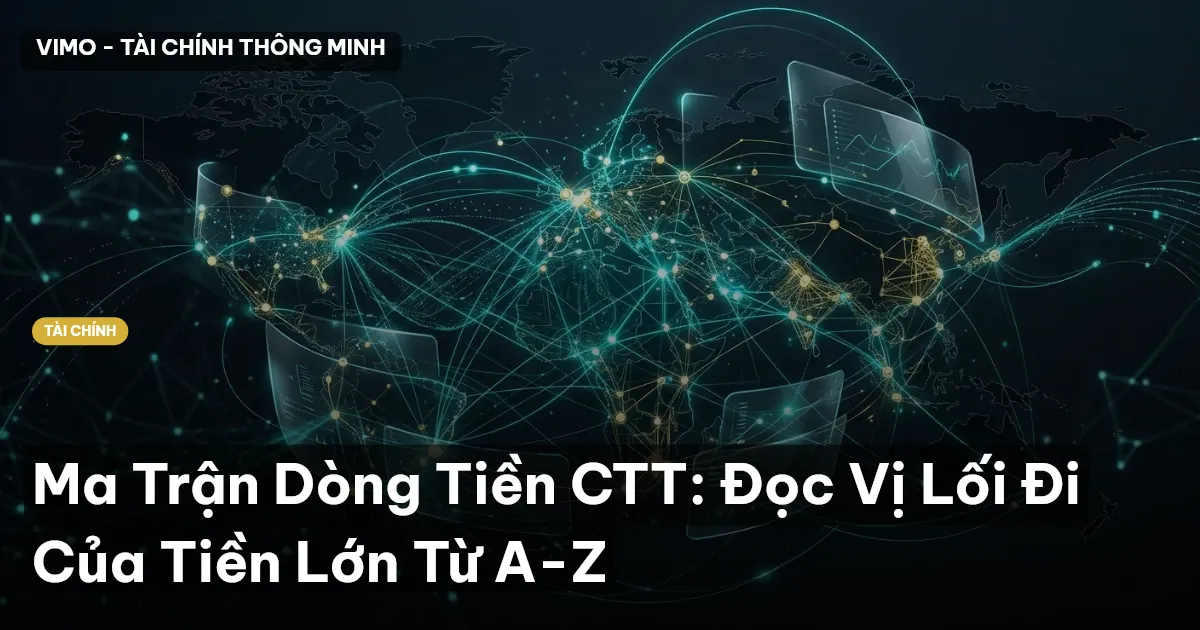 Ma Trận Dòng Tiền CTT: Đọc Vị Lối Đi Của Tiền Lớn Từ A-Z