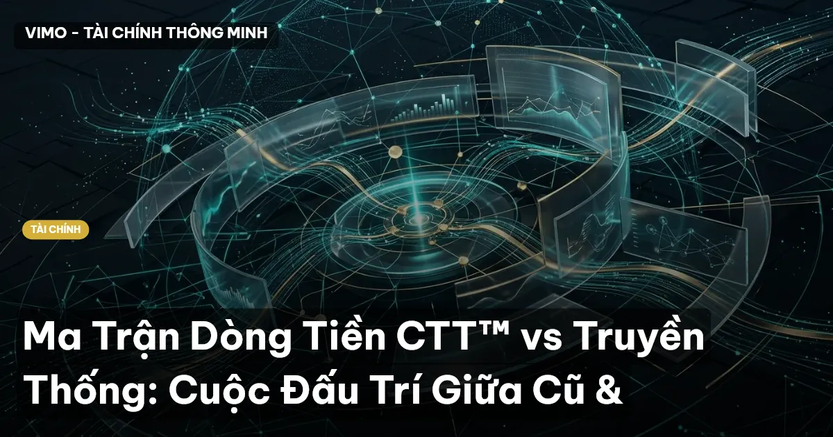 Ma Trận Dòng Tiền CTT™ vs Truyền Thống: Cuộc Đấu Trí Giữa Cũ &