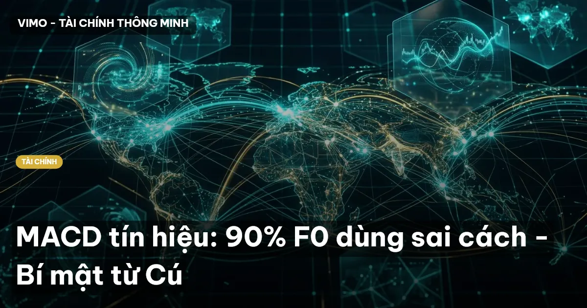 MACD tín hiệu: 90% F0 dùng sai cách - Bí mật từ Cú