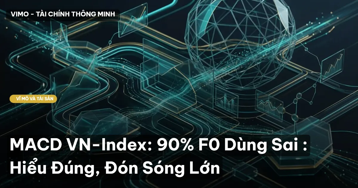 MACD VN-Index: 90% F0 Dùng Sai : Hiểu Đúng, Đón Sóng Lớn