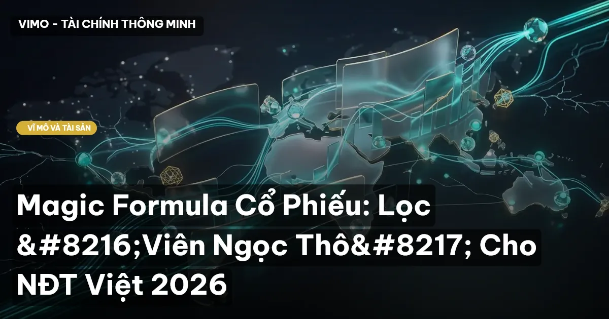 Magic Formula Cổ Phiếu: Lọc 'Viên Ngọc Thô' Cho NĐT Việt 2026