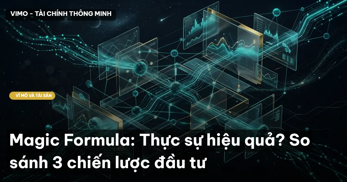 Magic Formula: Thực sự hiệu quả? So sánh 3 chiến lược đầu tư