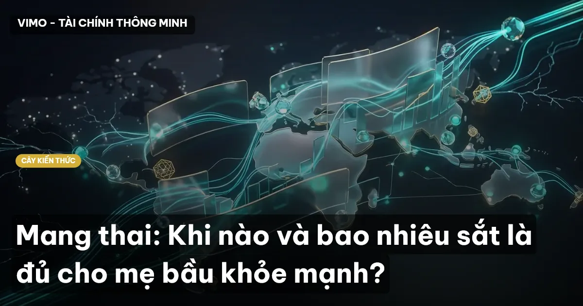 Mang thai: Khi nào và bao nhiêu sắt là đủ cho mẹ bầu khỏe mạnh?