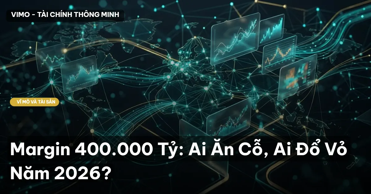 Margin 400.000 Tỷ: Ai Ăn Cỗ, Ai Đổ Vỏ Năm 2026?