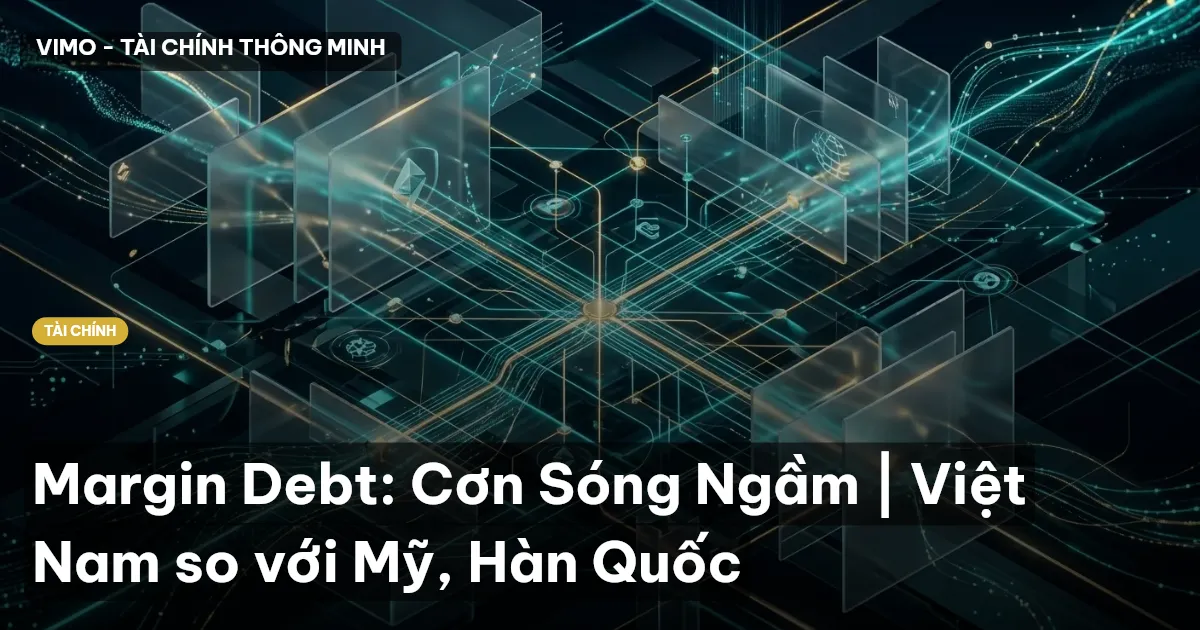 Margin Debt: Cơn Sóng Ngầm | Việt Nam so với Mỹ, Hàn Quốc