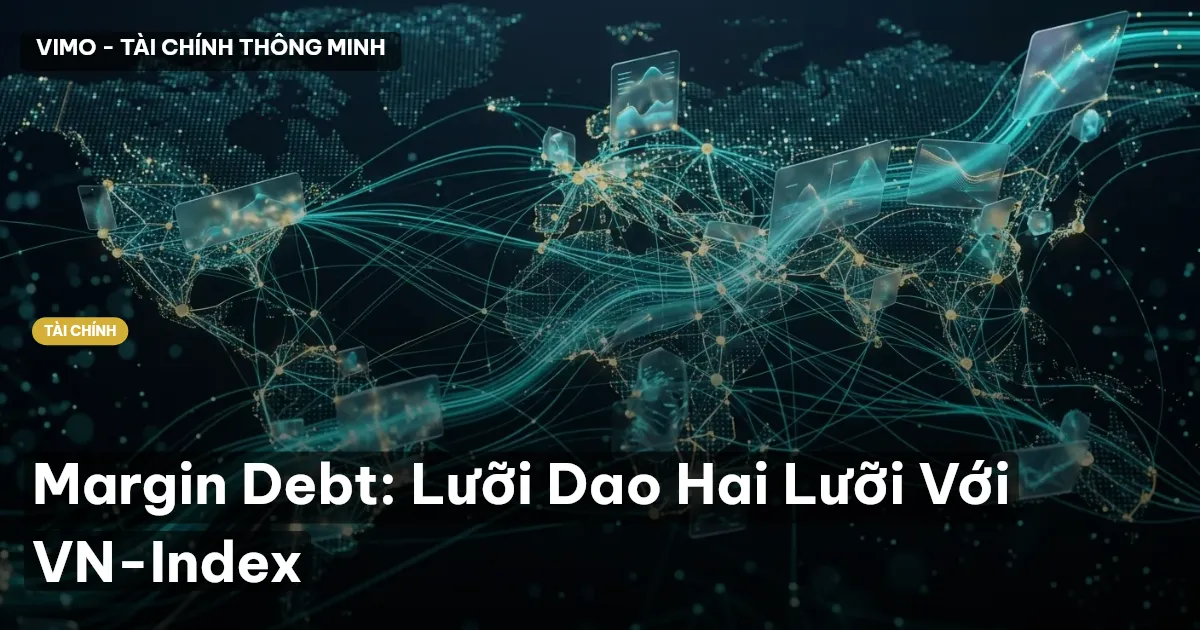 Margin Debt: Lưỡi Dao Hai Lưỡi Với VN-Index