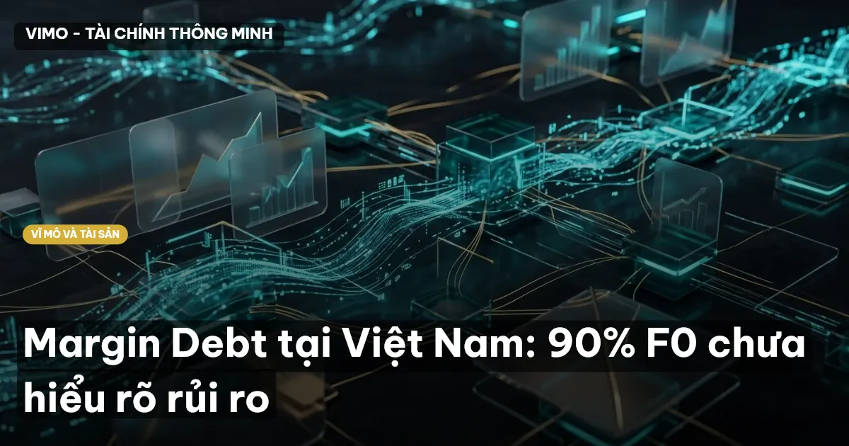 Margin Debt tại Việt Nam: 90% F0 chưa hiểu rõ rủi ro