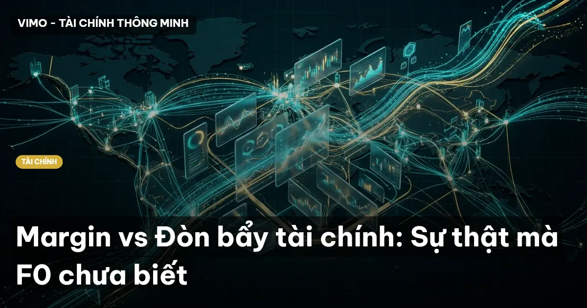 Margin vs Đòn bẩy tài chính: Sự thật mà F0 chưa biết