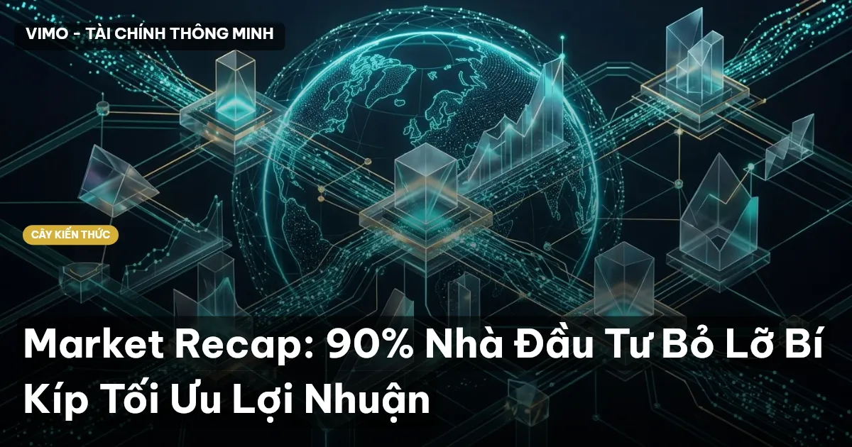 Market Recap: 90% Nhà Đầu Tư Bỏ Lỡ Bí Kíp Tối Ưu Lợi Nhuận