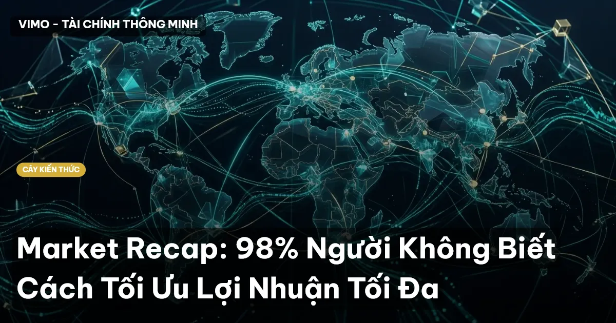 Market Recap: 98% Người Không Biết Cách Tối Ưu Lợi Nhuận Tối Đa
