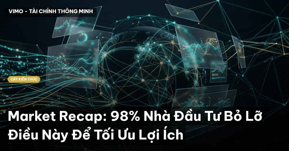 Market Recap: 98% Nhà Đầu Tư Bỏ Lỡ Điều Này Để Tối Ưu Lợi Ích