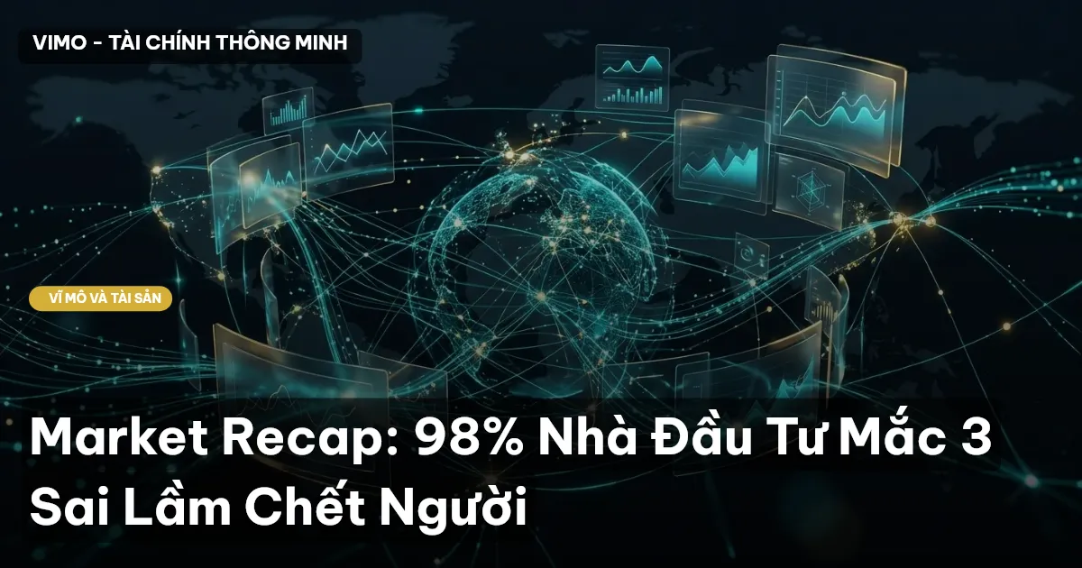 Market Recap: 98% Nhà Đầu Tư Mắc 3 Sai Lầm Chết Người