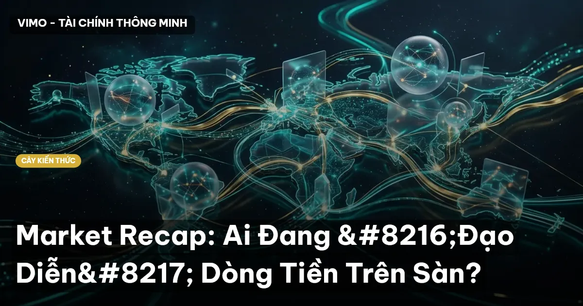 Market Recap: Ai Đang ‘Đạo Diễn’ Dòng Tiền Trên Sàn?