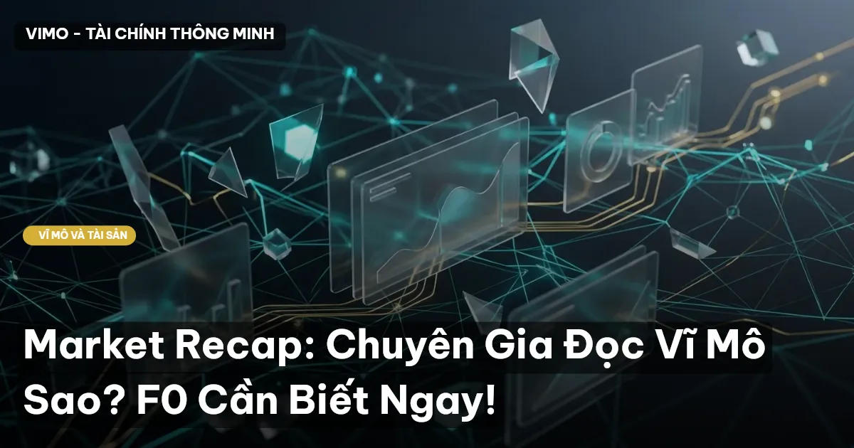 Market Recap: Chuyên Gia Đọc Vĩ Mô Sao? F0 Cần Biết Ngay!