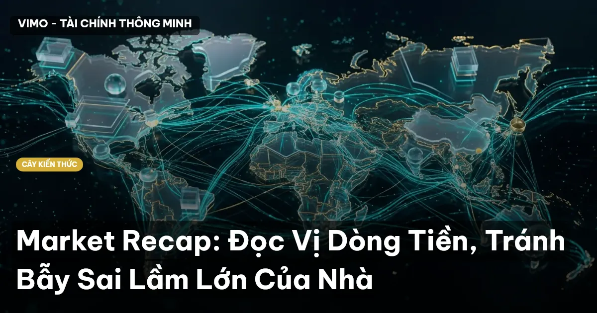 Market Recap: Đọc Vị Dòng Tiền, Tránh Bẫy Sai Lầm Lớn Của Nhà