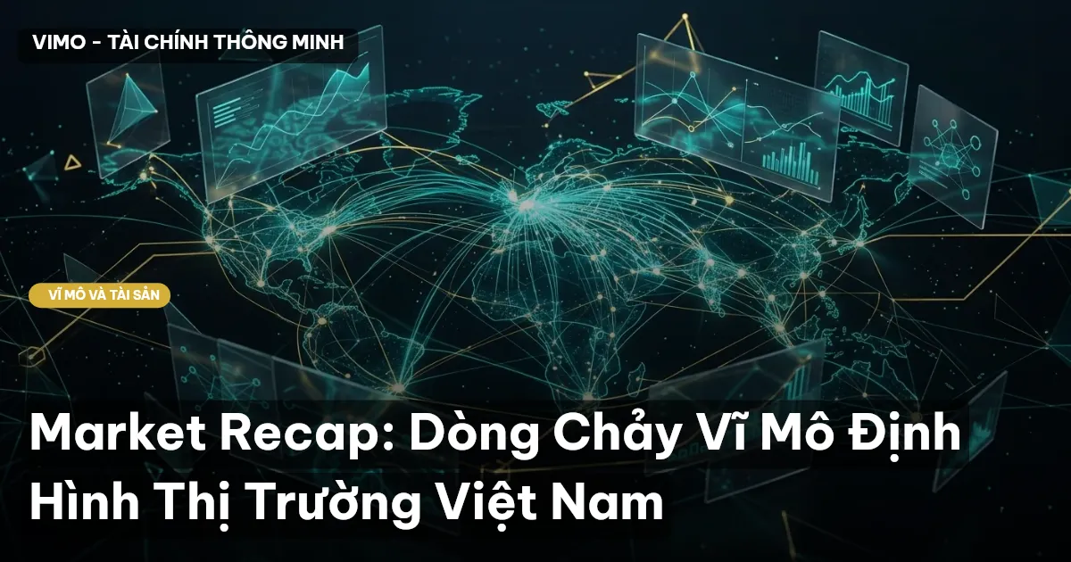 Market Recap: Dòng Chảy Vĩ Mô Định Hình Thị Trường Việt Nam