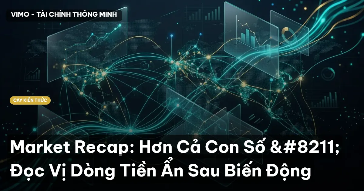 Market Recap: Hơn Cả Con Số – Đọc Vị Dòng Tiền Ẩn Sau Biến Động