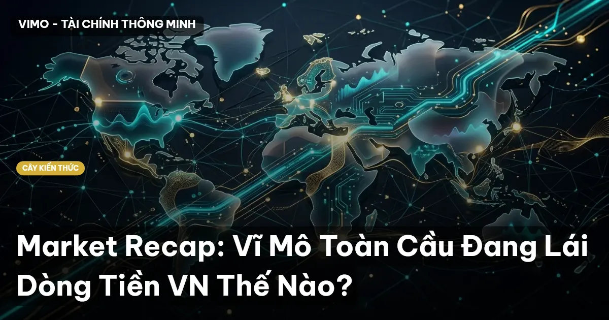 Market Recap: Vĩ Mô Toàn Cầu Đang Lái Dòng Tiền VN Thế Nào?