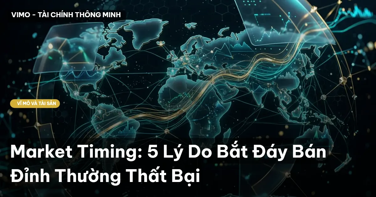 Market Timing: 5 Lý Do Bắt Đáy Bán Đỉnh Thường Thất Bại