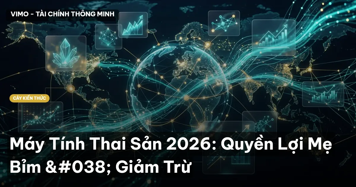 Máy Tính Thai Sản 2026: Quyền Lợi Mẹ Bỉm & Giảm Trừ