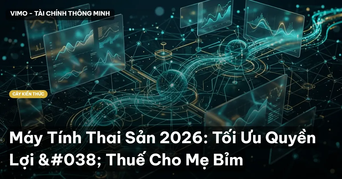 Máy Tính Thai Sản 2026: Tối Ưu Quyền Lợi & Thuế Cho Mẹ Bỉm