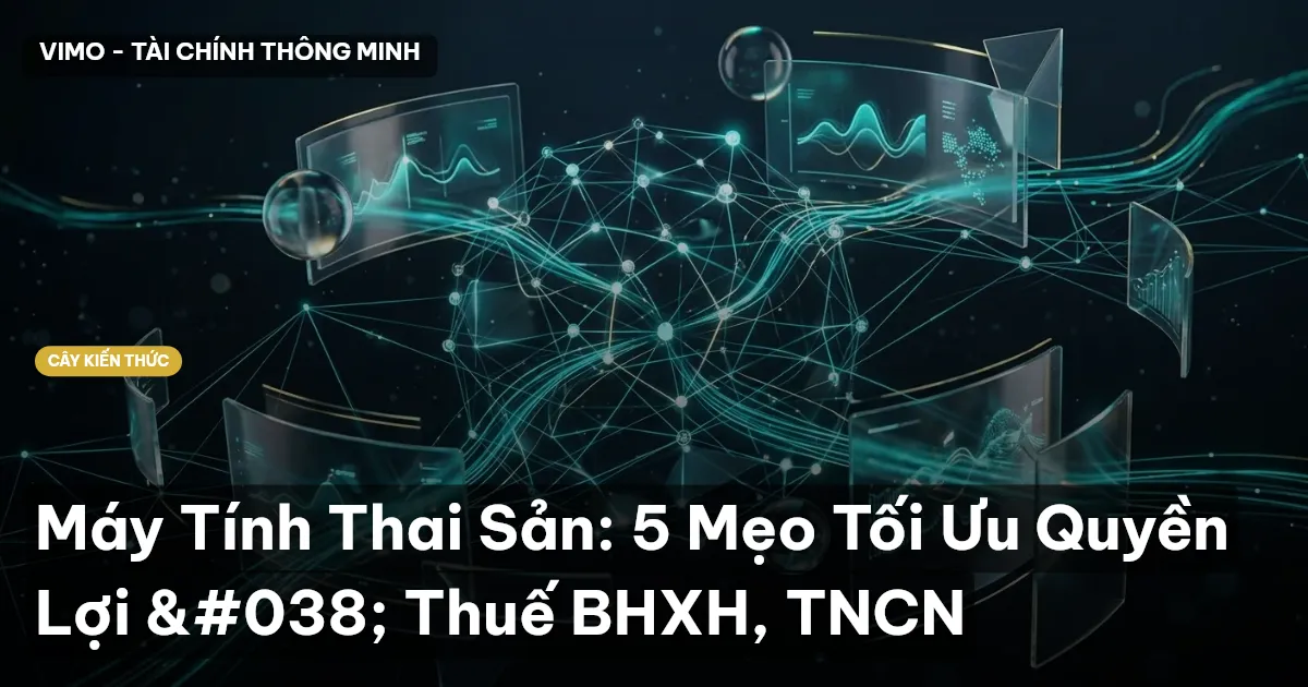 Máy Tính Thai Sản: 5 Mẹo Tối Ưu Quyền Lợi & Thuế BHXH, TNCN
