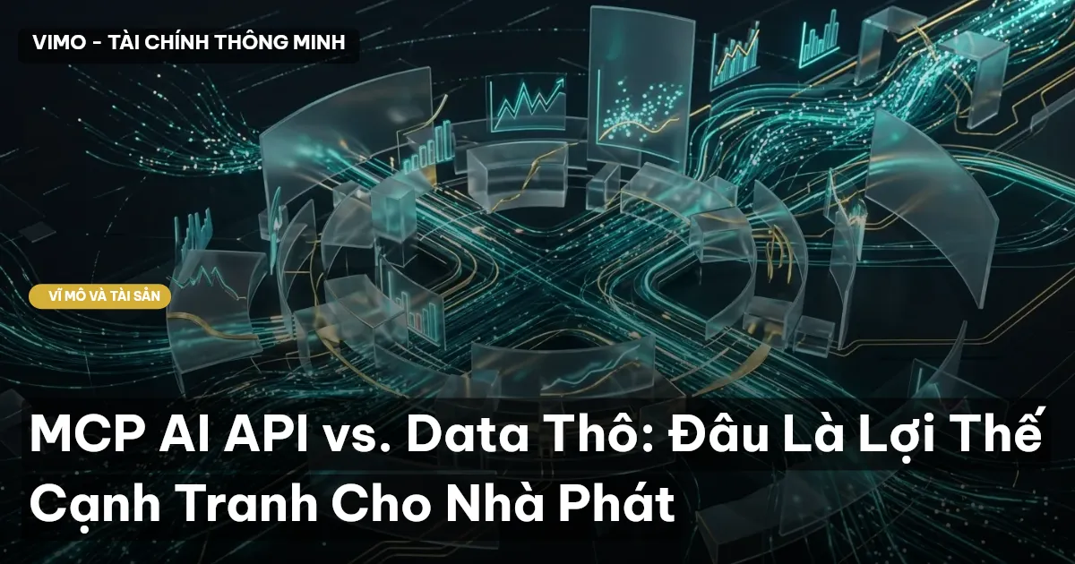 MCP AI API vs. Data Thô: Đâu Là Lợi Thế Cạnh Tranh Cho Nhà Phát