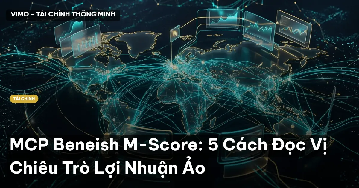 MCP Beneish M-Score: 5 Cách Đọc Vị Chiêu Trò Lợi Nhuận Ảo