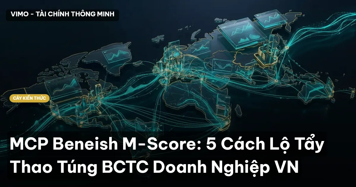 MCP Beneish M-Score: 5 Cách Lộ Tẩy Thao Túng BCTC Doanh Nghiệp VN