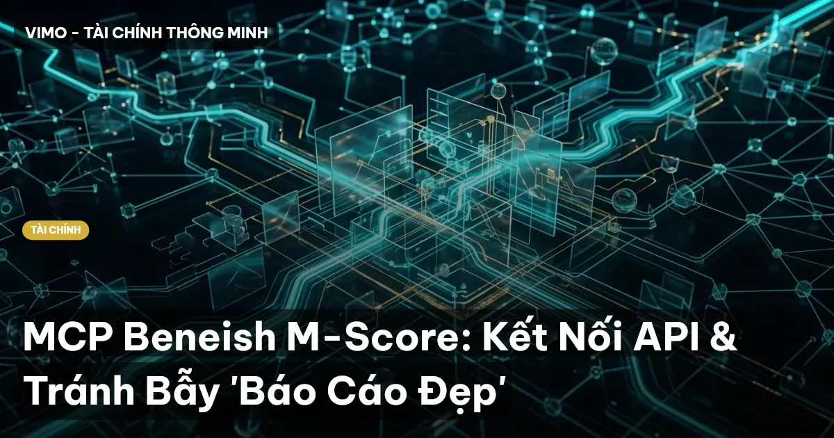 MCP Beneish M-Score: Kết Nối API & Tránh Bẫy 'Báo Cáo Đẹp'