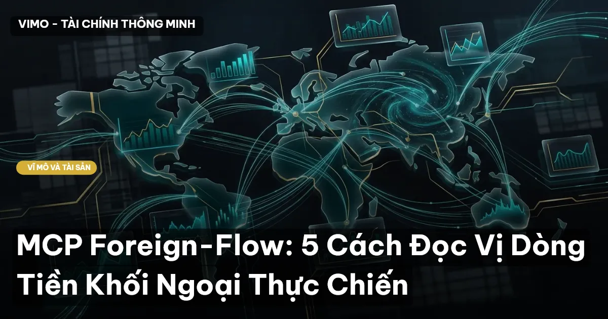 MCP Foreign-Flow: 5 Cách Đọc Vị Dòng Tiền Khối Ngoại Thực Chiến