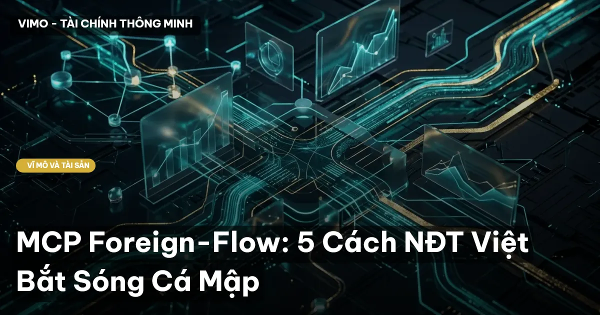 MCP Foreign-Flow: 5 Cách NĐT Việt Bắt Sóng Cá Mập