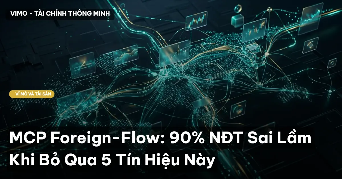 MCP Foreign-Flow: 90% NĐT Sai Lầm Khi Bỏ Qua 5 Tín Hiệu Này