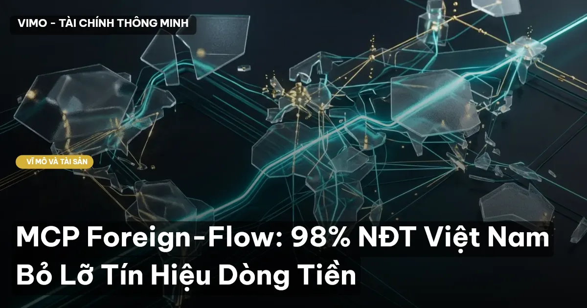 MCP Foreign-Flow: 98% NĐT Việt Nam Bỏ Lỡ Tín Hiệu Dòng Tiền