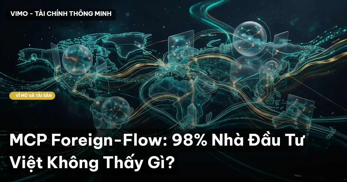MCP Foreign-Flow: 98% Nhà Đầu Tư Việt Không Thấy Gì?