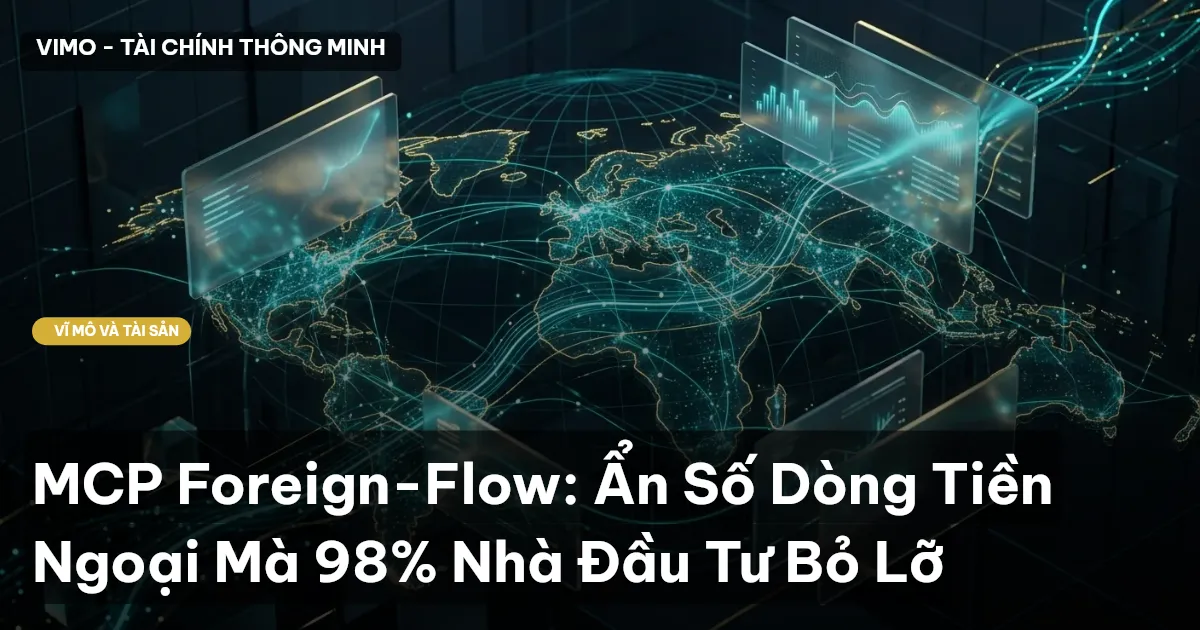 MCP Foreign-Flow: Ẩn Số Dòng Tiền Ngoại Mà 98% Nhà Đầu Tư Bỏ Lỡ