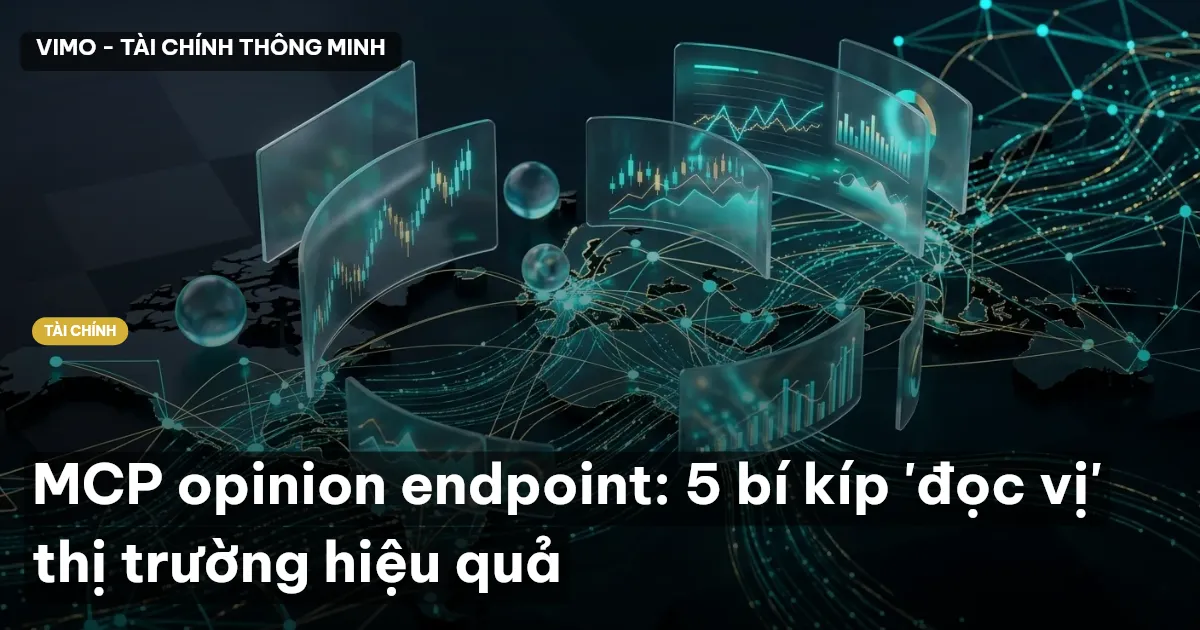 MCP opinion endpoint: 5 bí kíp 'đọc vị' thị trường hiệu quả