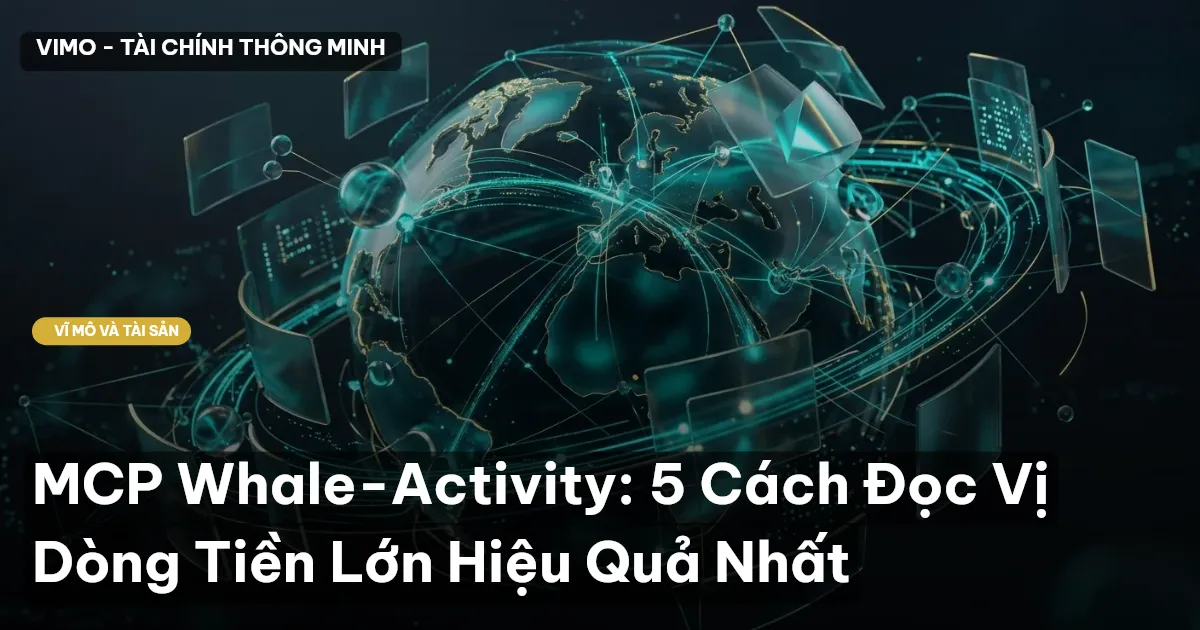 MCP Whale-Activity: 5 Cách Đọc Vị Dòng Tiền Lớn Hiệu Quả Nhất