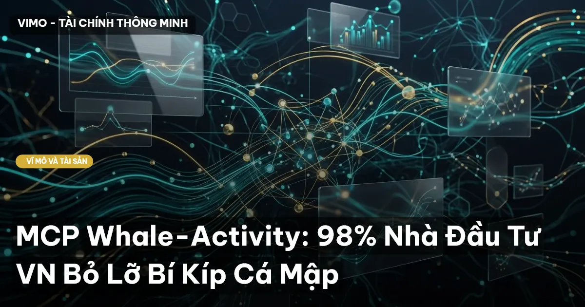 MCP Whale-Activity: 98% Nhà Đầu Tư VN Bỏ Lỡ Bí Kíp Cá Mập
