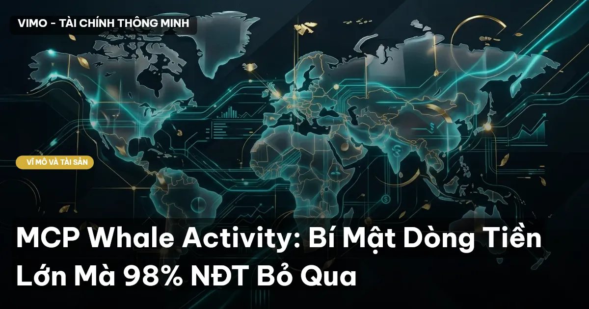 MCP Whale Activity: Bí Mật Dòng Tiền Lớn Mà 98% NĐT Bỏ Qua