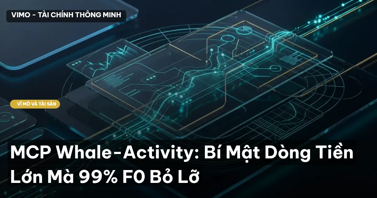 MCP Whale-Activity: Bí Mật Dòng Tiền Lớn Mà 99% F0 Bỏ Lỡ