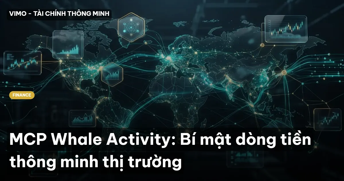 MCP Whale Activity: Bí mật dòng tiền thông minh thị trường