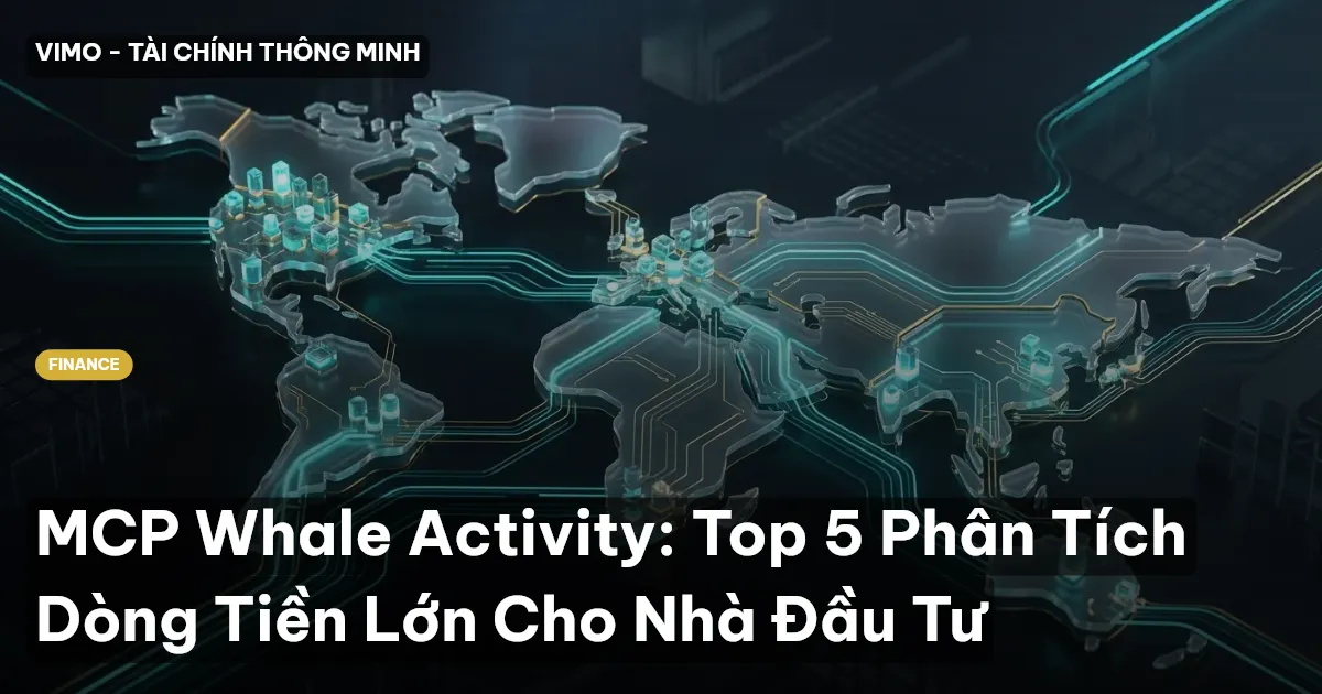 MCP Whale Activity: Top 5 Phân Tích Dòng Tiền Lớn Cho Nhà Đầu Tư