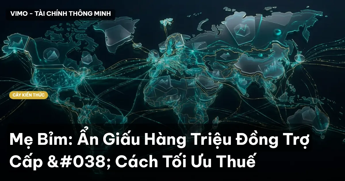 Mẹ Bỉm: Ẩn Giấu Hàng Triệu Đồng Trợ Cấp & Cách Tối Ưu Thuế