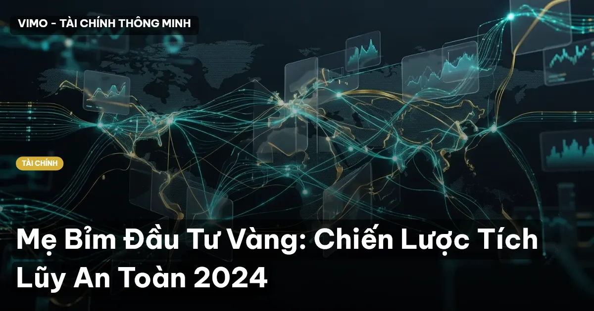 mẹ bỉm đầu tư vàng