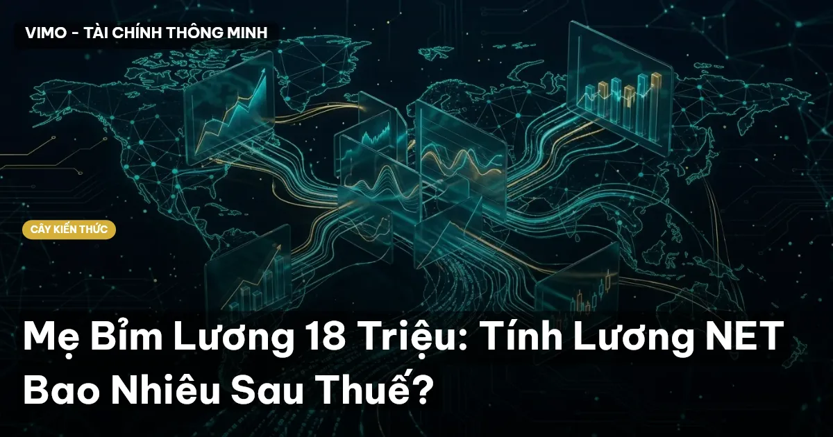 Mẹ Bỉm Lương 18 Triệu: Tính Lương NET Bao Nhiêu Sau Thuế?