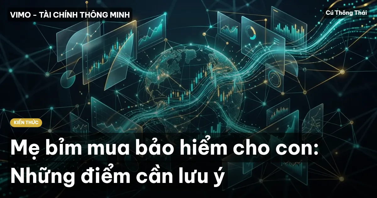 Mẹ bỉm mua bảo hiểm cho con: Những điểm cần lưu ý