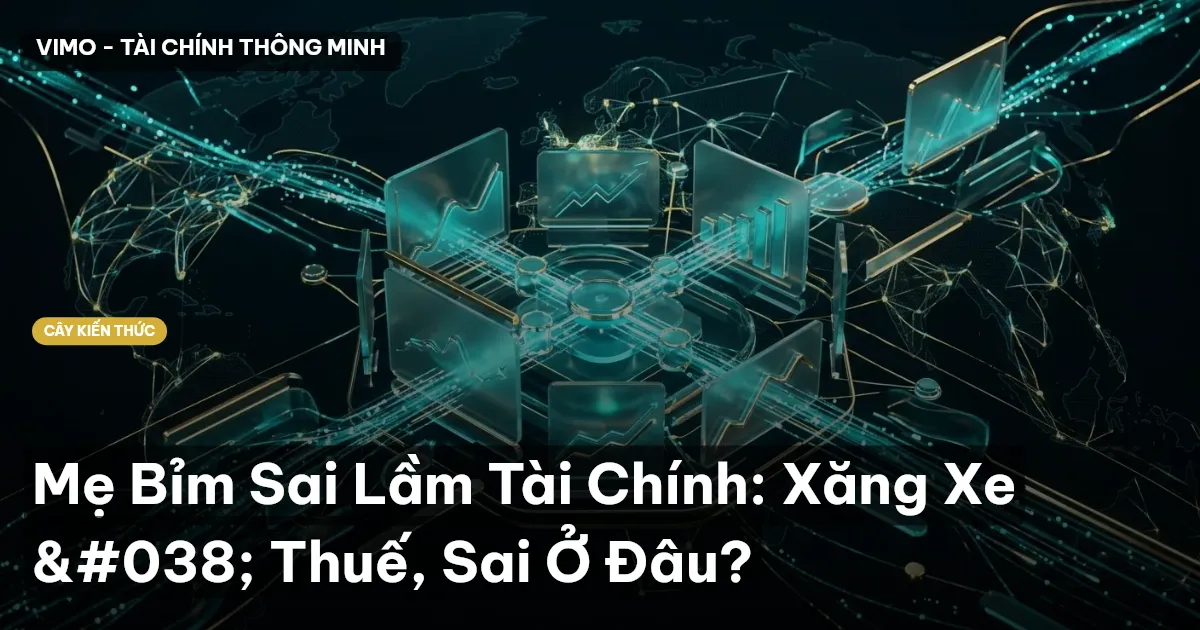 Mẹ Bỉm Sai Lầm Tài Chính: Xăng Xe & Thuế, Sai Ở Đâu?