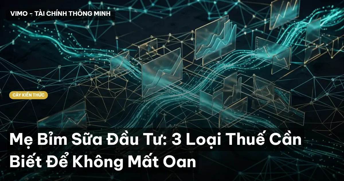 Mẹ Bỉm Sữa Đầu Tư: 3 Loại Thuế Cần Biết Để Không Mất Oan