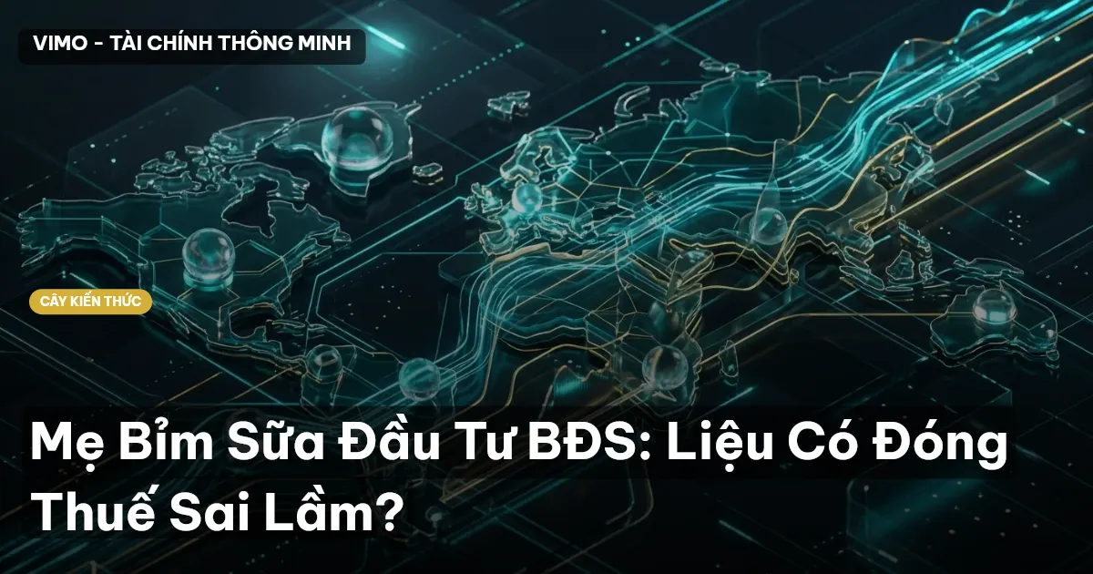 Mẹ Bỉm Sữa Đầu Tư BĐS: Liệu Có Đóng Thuế Sai Lầm?